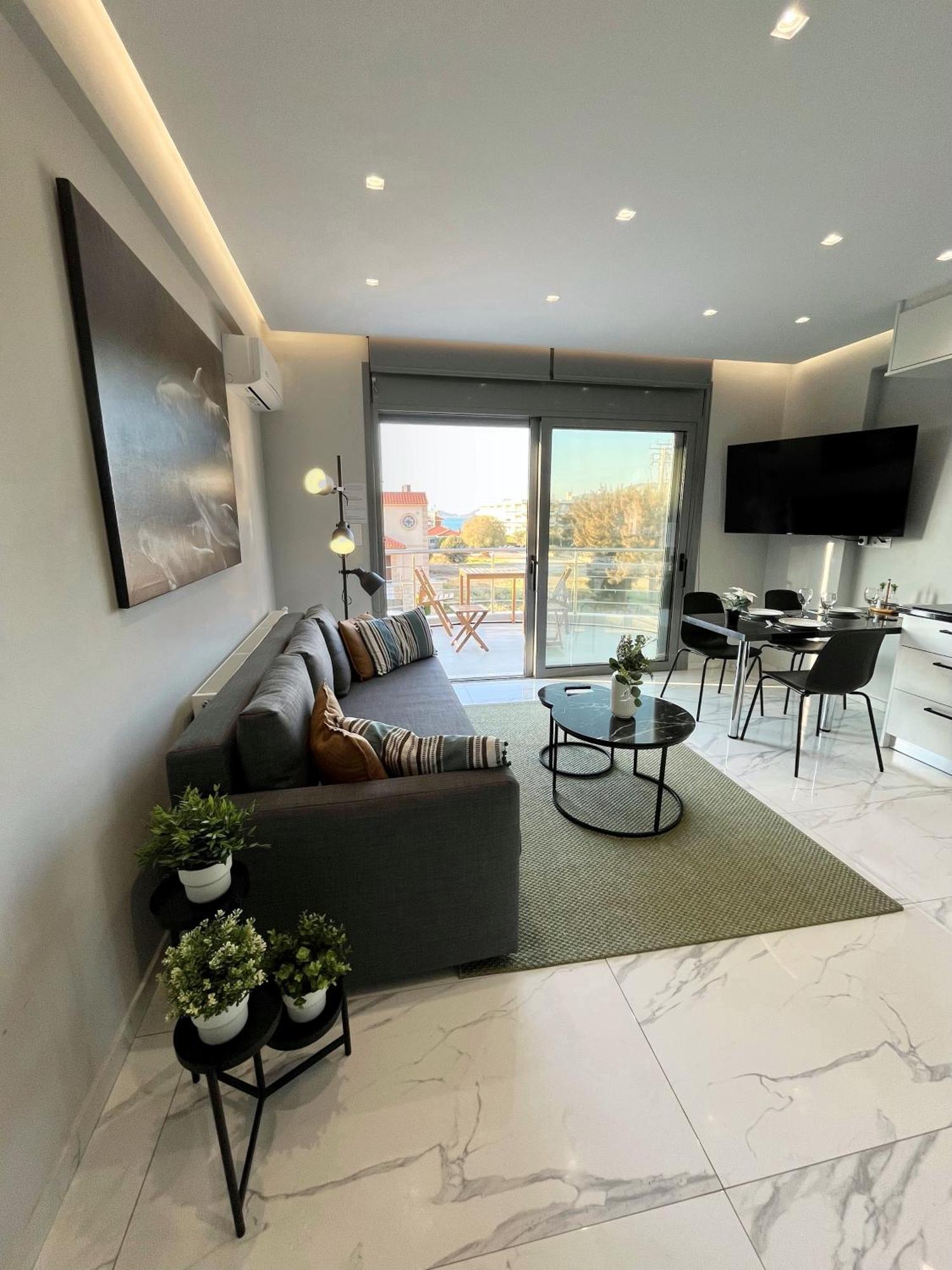 Blueline Apartment 1 Loutraki  Eksteriør bilde