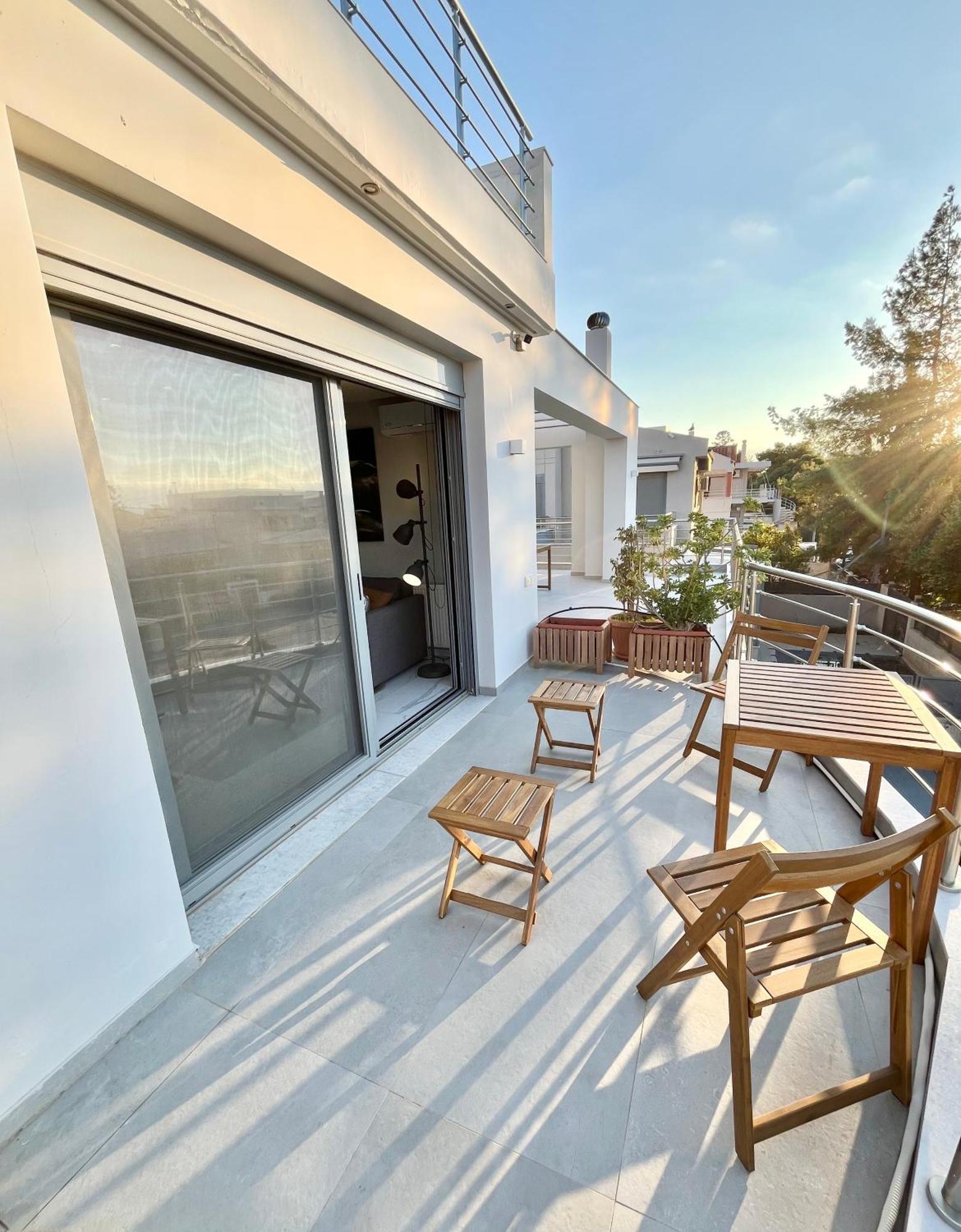 Blueline Apartment 1 Loutraki  Eksteriør bilde